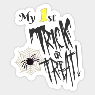 My first Halloween Sticker